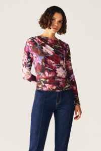 Mos: Giselle Mesh Top - Floral