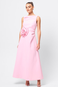 Mossman: Full Bloom Dress - Pink