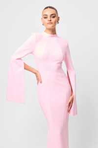 Sense of Mystery Dress - Pink