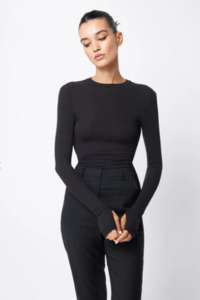 Mossman: Brooklyn Top - Black