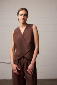 Sylvia Vest - Mocha