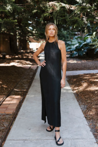 Aryele: Aria Maxi Dress - Black