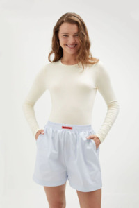 Holiday: Long Sleeve Top - Butter