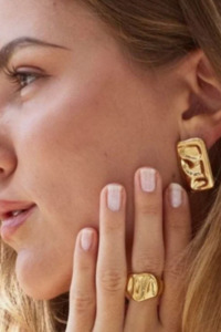 Bixby Co: Miro Earrings - Gold