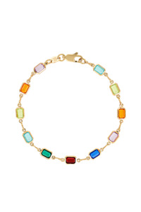 Bixby Co: Rainbow Bracelet - Carnival Brights