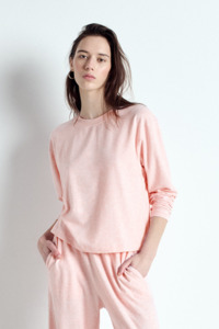 Ypawood L/S Tee - Icing Sugar