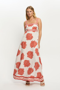 Zula Maxi Dress - Red