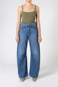 Coko Clothing Nz: Vera Barrel Leg Jeans - Americana