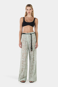 Coko Clothing Nz: Ember Lace Pants - Sea Spray