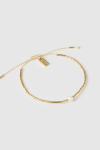 Jewellery 2: River Bracelet - Gold & Pearl