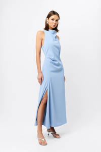 Dresses: Power Theory Maxi Dress - Blue