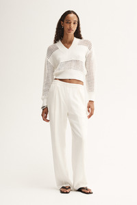 Aria Jumper - White