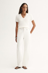 Knitwear: Landon Top - White