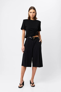 Tops Tees 2: Tied and True Top - Black