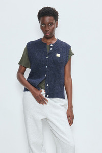 American Vintage: East Vest  - Navy