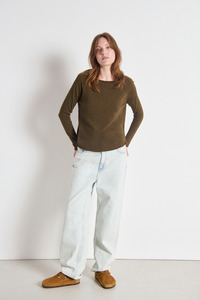 American Vintage: Sonoma L/S Tee - Vintage Wood