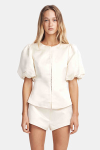 Pellegrino Top - Pearl