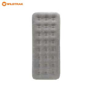 Wildtrak Single Coil Beam Flocked Airbed