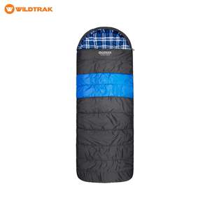 Bedding: Wildtrak Kalgan Hooded Sleeping Bag -2 to -7°C (220 x 80cm)
