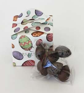 8 Praline Eggs - Dark Chocolate