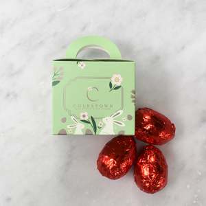 Salted Caramel Marshmallow Easter Egg Trio - Dark Chocolate