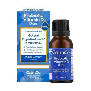Baby Colic Drops: Baby Probiotic + Vitamin D3 – Colic Calm, 15ml | Tummy & Immune Support