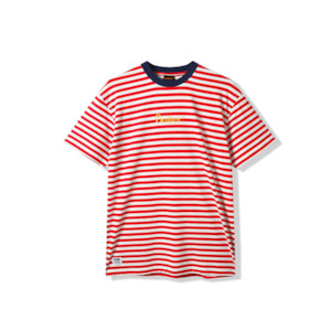 Apparel: Buttergoods - Classic Stripe Tee - Red M