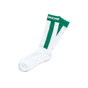Apparel: WKND - Baseball Socks Green
