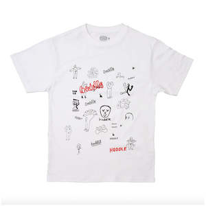Hoddle Skateboards - Medusa Tee - White