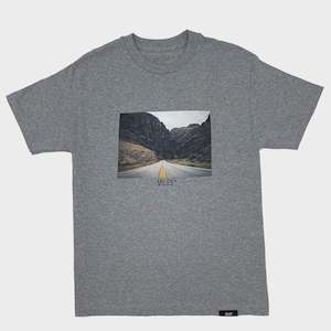 Miles Griptape: Miles Hit the Road Tee Heather