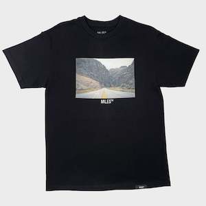 Miles Griptape: Miles Hit the Road Tee Black