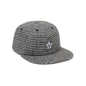 Huf Worldwide: HUF - ONE STAR HOUNDSTOOTH 6 PANEL HAT
