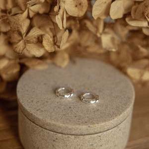 Silver Linings Collective: Scarlet Hoops - Silver