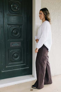 Collaborate Fashion Nz: Kiara pant - Brown