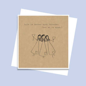 Accessories: Card Friends & Wine