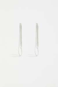 Elk: LANS DROP EARRING - Silver