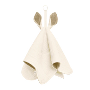 Bibs: Kangaroo Cuddle Cloth - Ivory