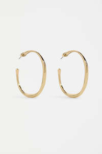 Niska Hoop Earrings- Gold