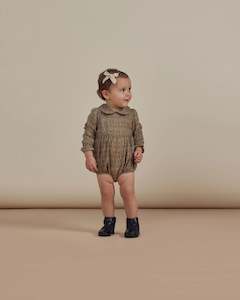 Cora romper Flower block