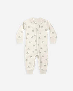 Quincy Mae: Zip Long Sleeve Sleeper || Bears