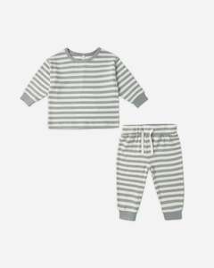 Cozy Set || Blue Stripe