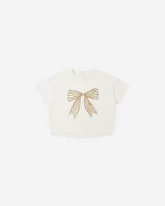 Boxy Tee || Bow