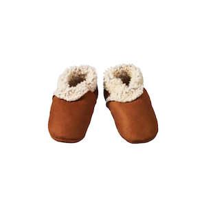 Lambskin booties - Cinnamon