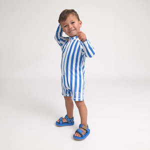 Baby Rash Suit - Deep Sea Stripe