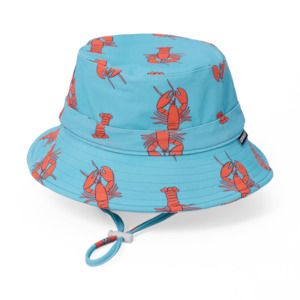 Boys: Swim Bucket Hat - Little Lobsters