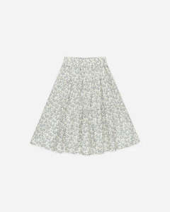 Girls: Tiered Midi Skirt || Blossom