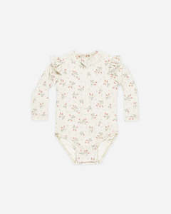 Byron Rashguard One-Piece - Strawberries