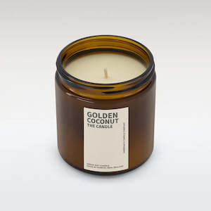 Amber Jack: Golden Coconut - Large Soy Candle