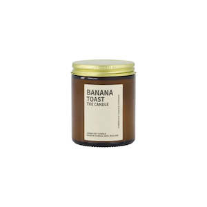 Amber Jack: Banana Toast - Soy Candle Large