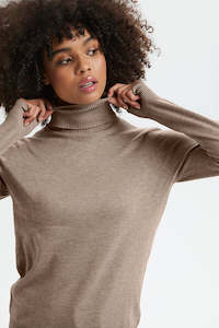 Mila Rollneck knit - Natural
